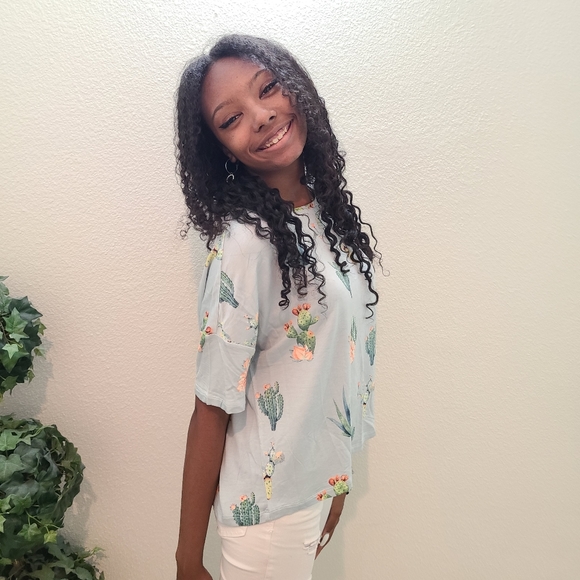 Honeydew Cactus 🌵 Sleep Shirt & Pants Set - Picture 2 of 16